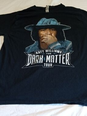 Katt Williams "Dark Matter" Tour Graphic Tee - Black with Blue Print